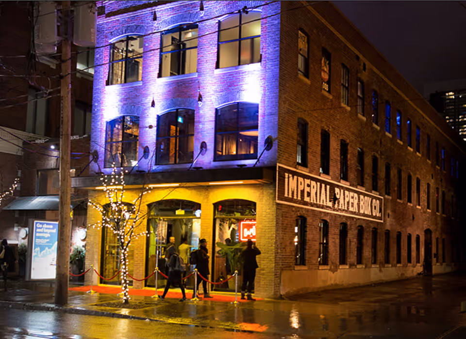 The Loft on King event venue in Toronto