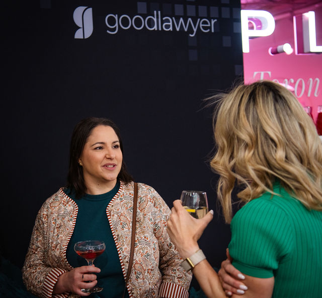 A moment from the Gloss & Gravitas gathering 17
