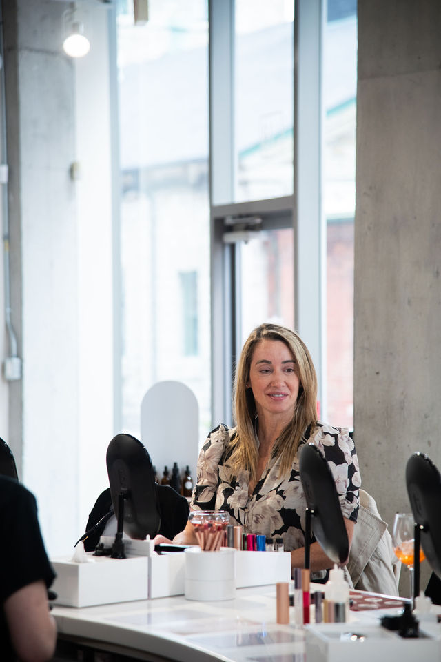 A moment from the Gloss & Gravitas gathering 26