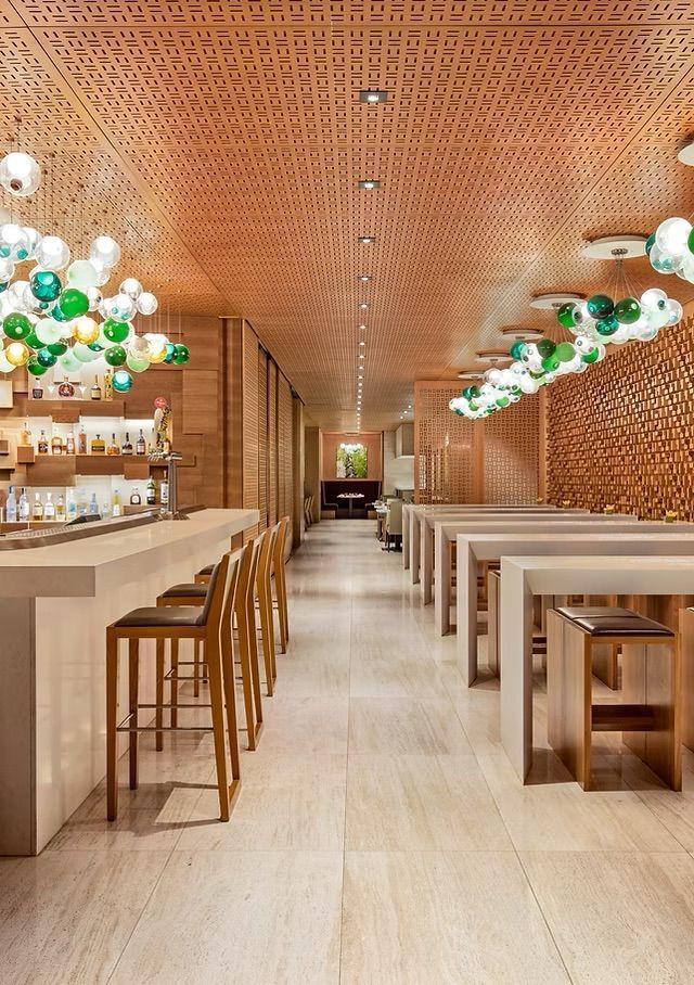 The High Tea room at the Shangri-La Toronto