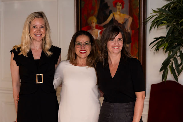 A moment from the Goodlawyer dinner at Le Pois Penché 16
