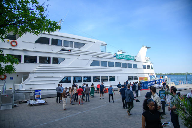 A moment from the Goodlawyer World Cup Yacht Party 11