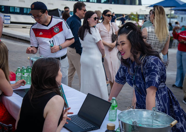 A moment from the Goodlawyer World Cup Yacht Party 12