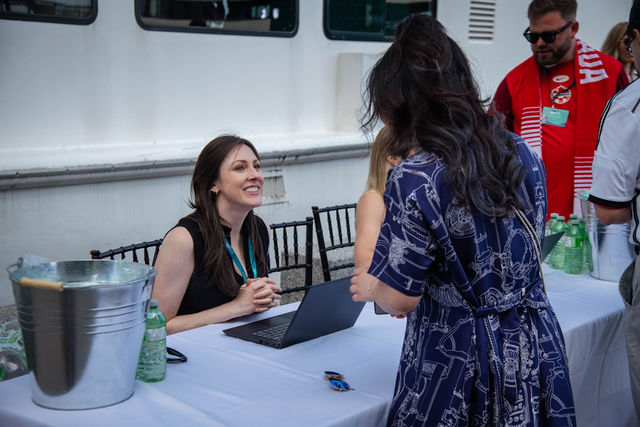A moment from the Goodlawyer World Cup Yacht Party 14