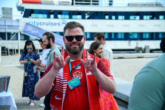 A moment from the Goodlawyer World Cup Yacht Party 15