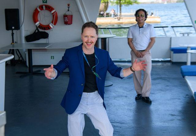 A moment from the Goodlawyer World Cup Yacht Party 18