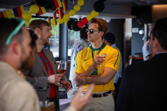A moment from the Goodlawyer World Cup Yacht Party 26